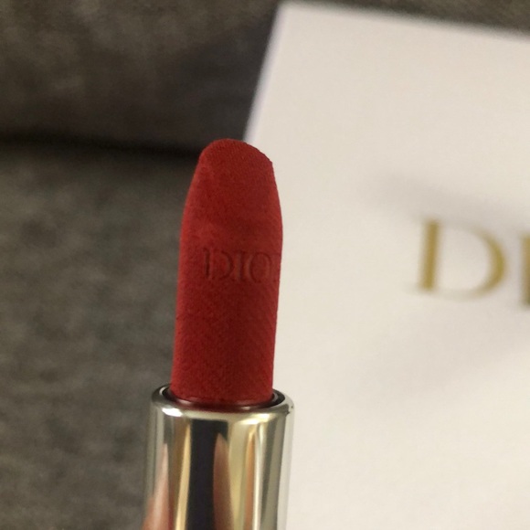 Dior LUXURY Lipstick Matte 1.5g Gift Miniature Rouge 777 Fahrenheit Velvet - Picture 6 of 11